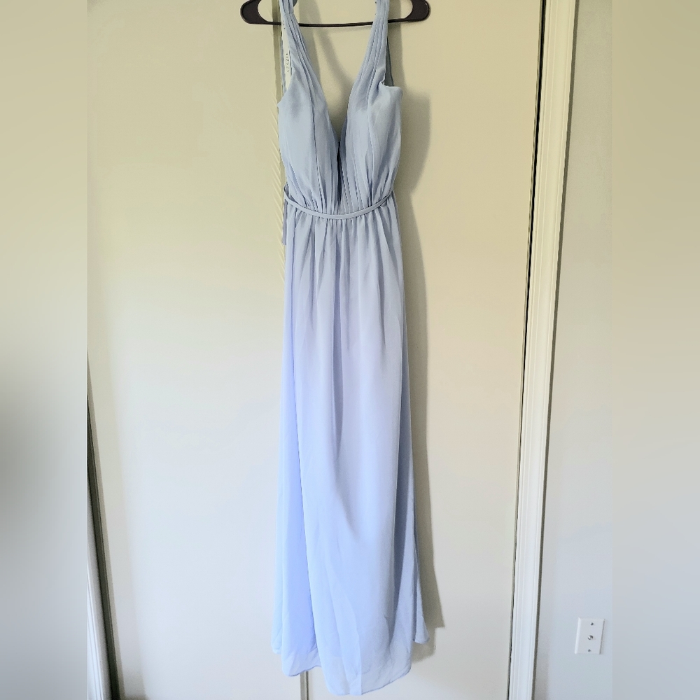 NWT Azazie Nikka Size A14 Lavender Bridesmaid Dress